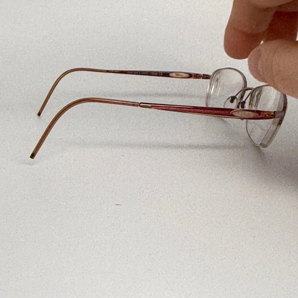 Silhouette 6614 40 6053 Eyeglasses Frames Burgundy Purple 53-16-135‎ 21767